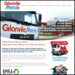 Screen shot of the Glanvile Metals Ltd website.