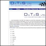 Screen shot of the D.A.T.A. Ltd website.