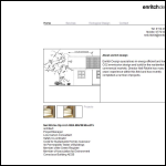 Screen shot of the Enritch Design Ltd website.