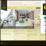 Screen shot of the Millennium Hotels Ltd website.