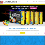 Screen shot of the Logiblocs Ltd website.