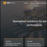 Screen shot of the B G C Systems Ltd website.