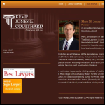 Screen shot of the Mark Jones Ltd website.