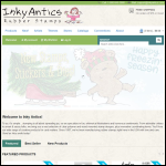 Screen shot of the Antics Ltd website.