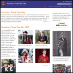 Screen shot of the Knutsford Royal May Day Festival Committee website.