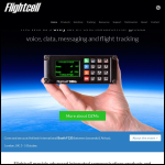 Screen shot of the Satellite Aviation Ltd website.