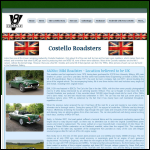 Screen shot of the A T Costello Ltd website.