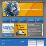 Screen shot of the Wps Logistics Ltd website.