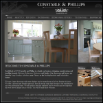 Screen shot of the Constable & Phillips Ltd website.