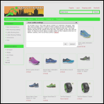 Screen shot of the The London City Runner Ltd website.