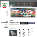 Screen shot of the Eurokart Ltd website.
