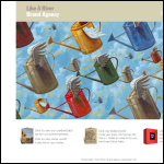 Screen shot of the Like A River Co Ltd website.