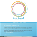 Screen shot of the Fresh Marketing - A New Approach Ltd website.