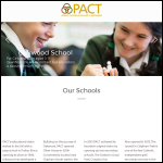 Screen shot of the Pact Educational Trust Ltd website.