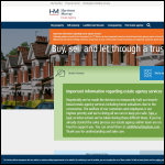 Screen shot of the Harrison Murray Financial Services Ltd website.