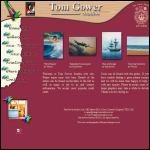 Screen shot of the Tom Gower Studios Ltd website.