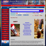 Screen shot of the Halco Directional Drilling Products Ltd website.