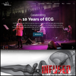 Screen shot of the Ecg Trust website.