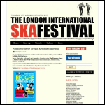 Screen shot of the London International Jazz Festival Ltd website.