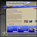 Screen shot of the Donhead Felt Roofing Ltd website.