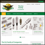 Screen shot of the J H Components Ltd website.
