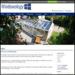 Screen shot of the Windowology Ltd website.