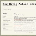 Screen shot of the New River House Ltd website.