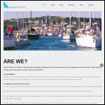 Screen shot of the Island Charters (Corporate) Ltd website.
