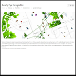 Screen shot of the Beady Eye Design Ltd website.