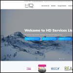 Screen shot of the H.D. Drilling Ltd website.