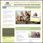Screen shot of the A B C Kindergarten Ltd website.