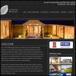 Screen shot of the B J Walton Building Contractors Ltd website.