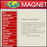 Screen shot of the World Shopping Net Ltd website.