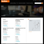 Screen shot of the Synbra Uk Ltd website.