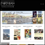 Screen shot of the Parthian Books Ltd website.