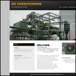Screen shot of the B & B Fabrications (Leicestershire) Ltd website.