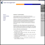 Screen shot of the Task Management (UK) Ltd website.