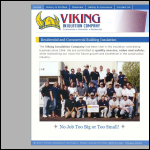 Screen shot of the Viking Insulation (UK) Ltd website.