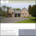 Screen shot of the Glebe House Cottages Ltd website.