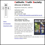 Screen shot of the Catholic Truth Society (Diocese of Salford) website.