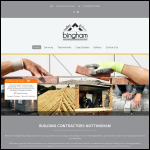 Screen shot of the Absolute Building Contractors Ltd website.