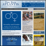 Screen shot of the New Atlantis website.