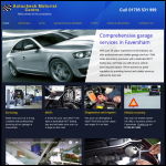 Screen shot of the Autocheck Motorist Centre Ltd website.