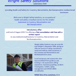 Screen shot of the Wright Safety Solutions website.