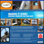 Screen shot of the High Tech Cleaning Ltd website.