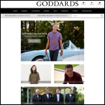 Screen shot of the Goddard's Hire Company Ltd website.
