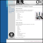 Screen shot of the R Rivett Ltd website.
