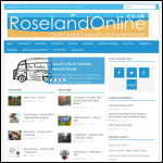 Screen shot of the Roseland Homes Ltd website.