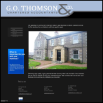 Screen shot of the Thomson Tax Ltd website.