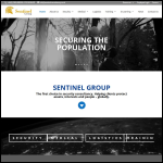 Screen shot of the Sentinel Consultants Ltd website.